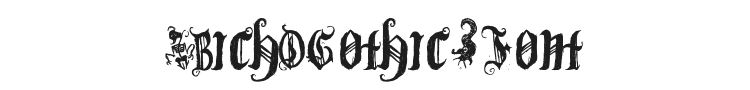 (BichOGothic) Font Preview