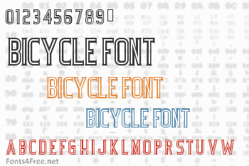 Bicycle Font