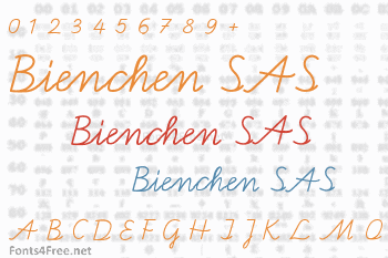 Bienchen SAS Font