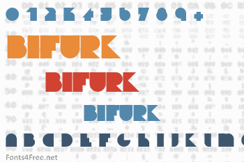 Bifurk Font