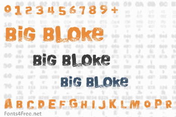 Big Bloke Font