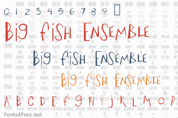 Big Fish Ensemble Font