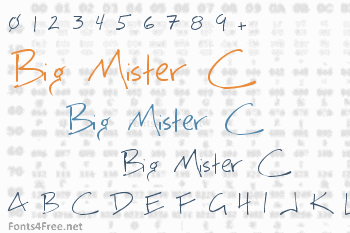 Big Mister C Font