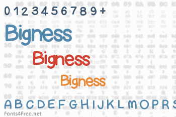 Bigness Font