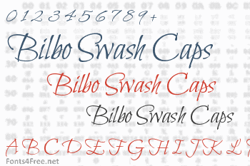 Bilbo Swash Caps Font