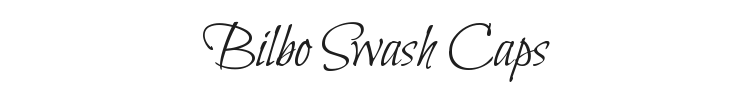 Bilbo Swash Caps Font Preview