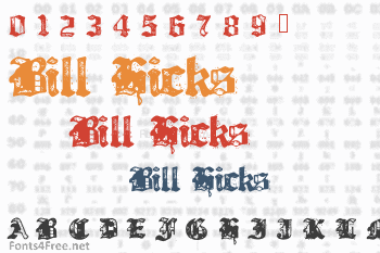 Bill Hicks Font
