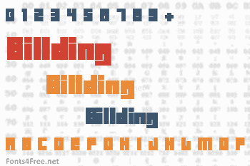 Billding Font