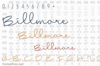 Billmore Font