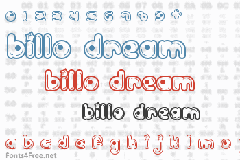 Billo Dream Font