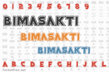 Bimasakti Font