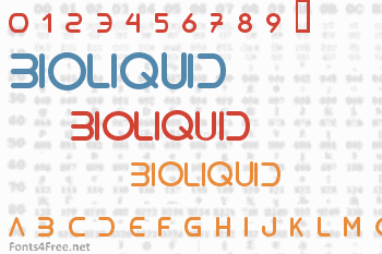 Bioliquid Font