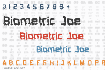 Biometric Joe Font