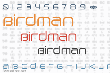 Birdman Font