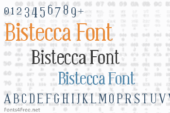 Bistecca Font