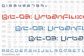 Bit-03: UrbanFluxer Font