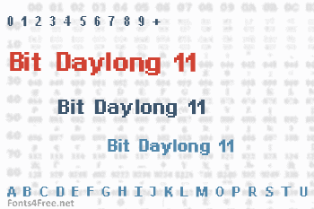 Bit Daylong 11 Font