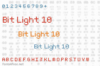 Bit Light 10 Font