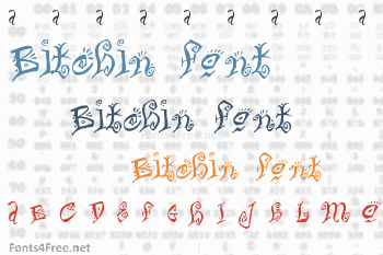 Bitchin Font