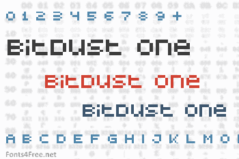 Bitdust One Font