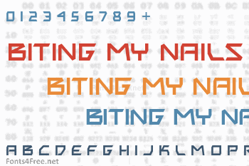 Biting My Nails Font