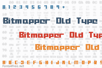 Bitmapper Old Type Font