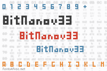 BitNanov33 Font