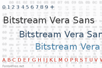 Bitstream Vera Sans Font