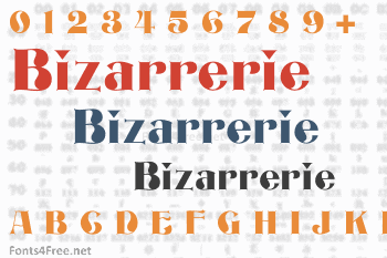 Bizarrerie Font