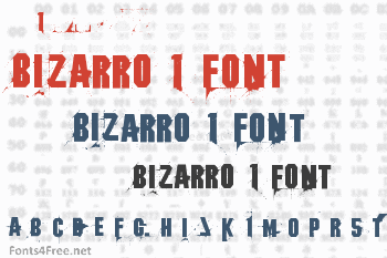 Bizarro 1 Font