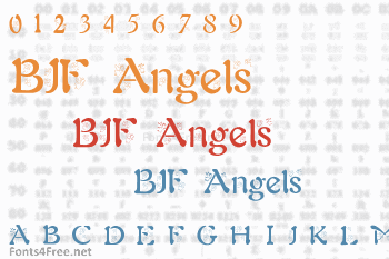 BJF Angels Font