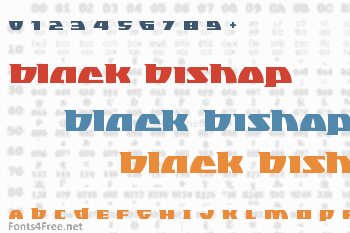 Black Bishop Font