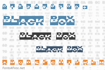 Black Box Font