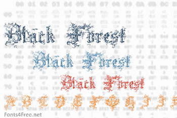 Black Forest Font Download - Fonts4Free