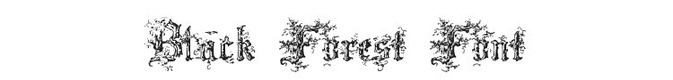 Black Forest Font