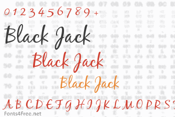 Black Jack Font