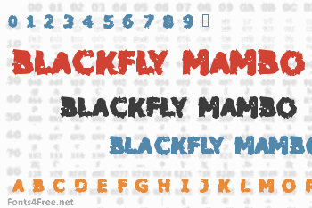Blackfly Mambo Font