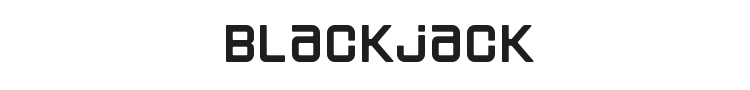 Blackjack Font Preview