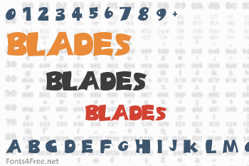 Blades Font