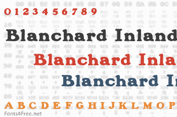 Blanchard Inland Font