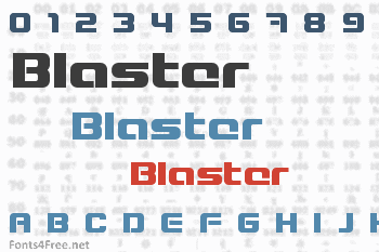 Blaster Font