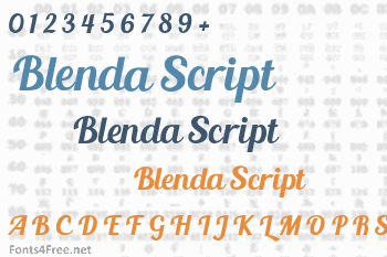 Blenda Script Font