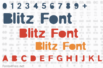 Blitz Font