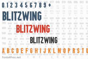 Blitzwing Font