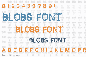 Blobs Font