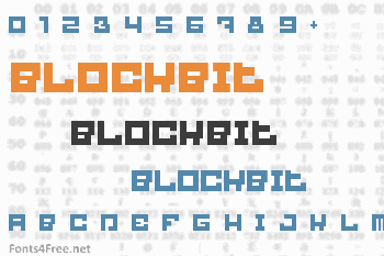 Blockbit Font