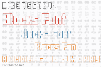 Blocks Font