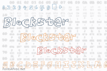 Blockster Font