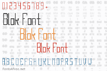 Blok Font