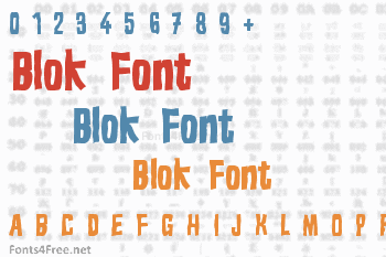 Blok Font